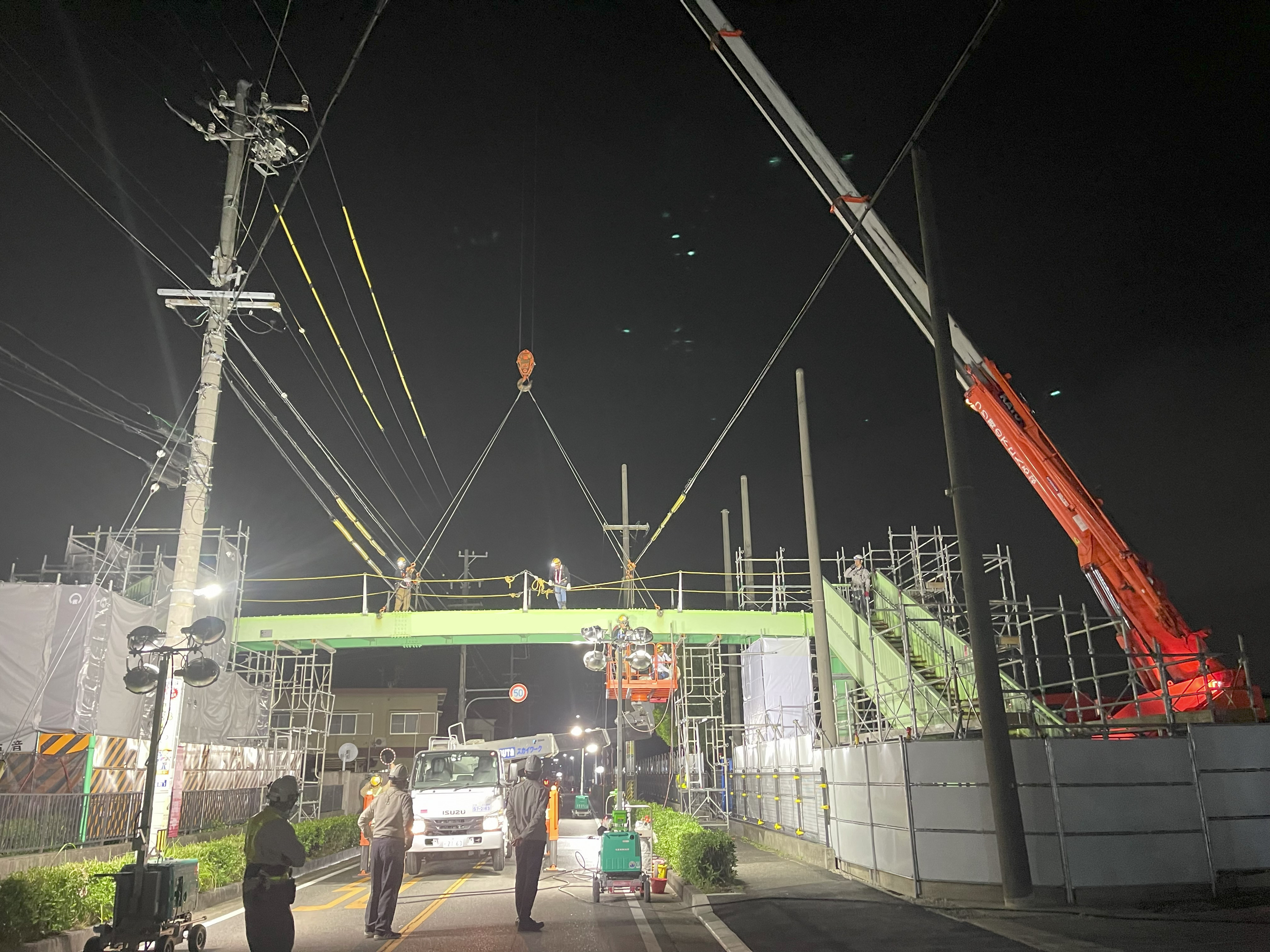 新東名高速道路　新城工事